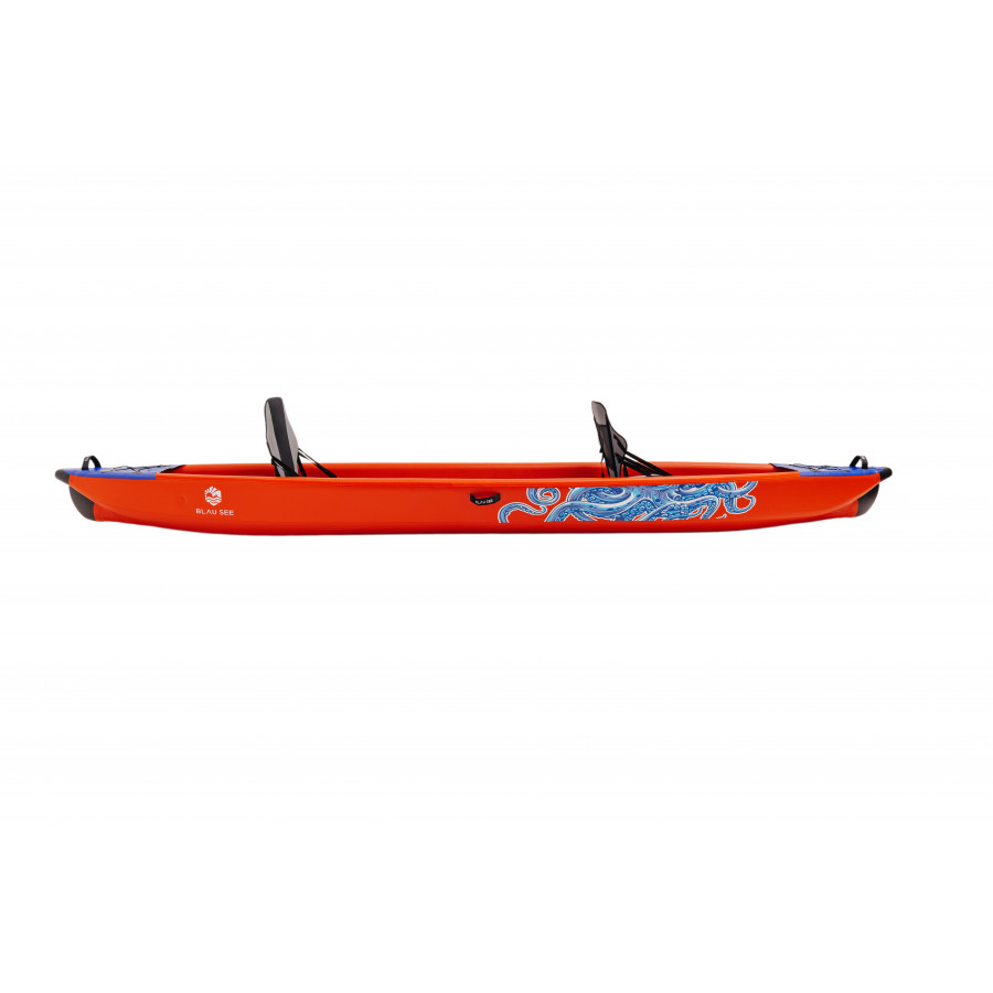 Надувной каяк двухместный Blau See Kraken-2 Expedition