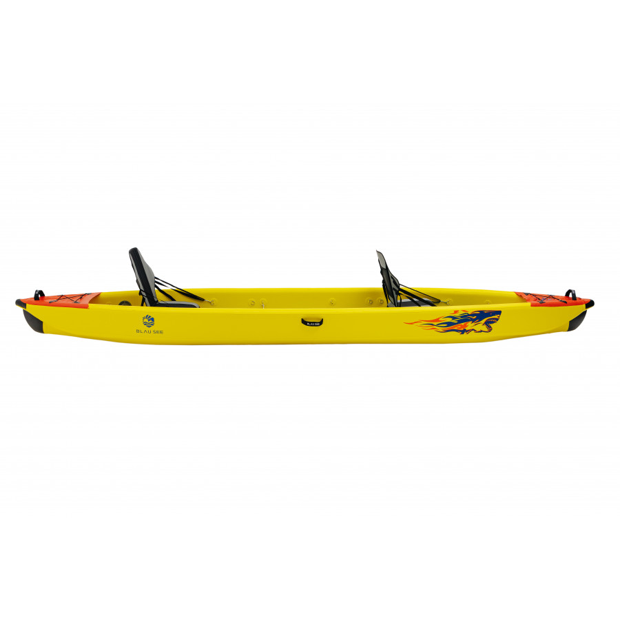 Надувной каяк двухместный Blau See Shark-2 Expedition