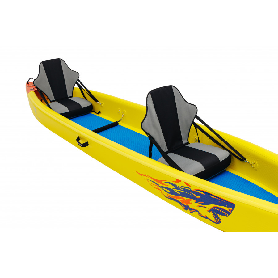 Надувной каяк двухместный Blau See Shark-2 Expedition