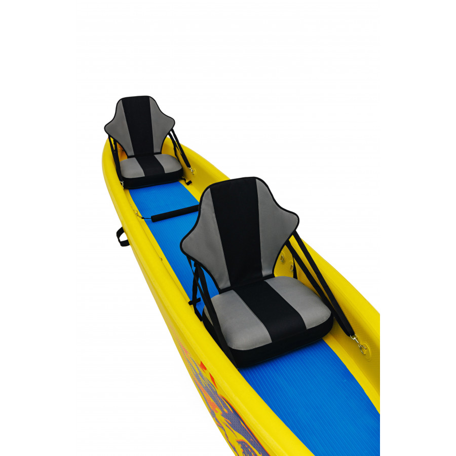 Надувной каяк трехместный Blau See Shark-3