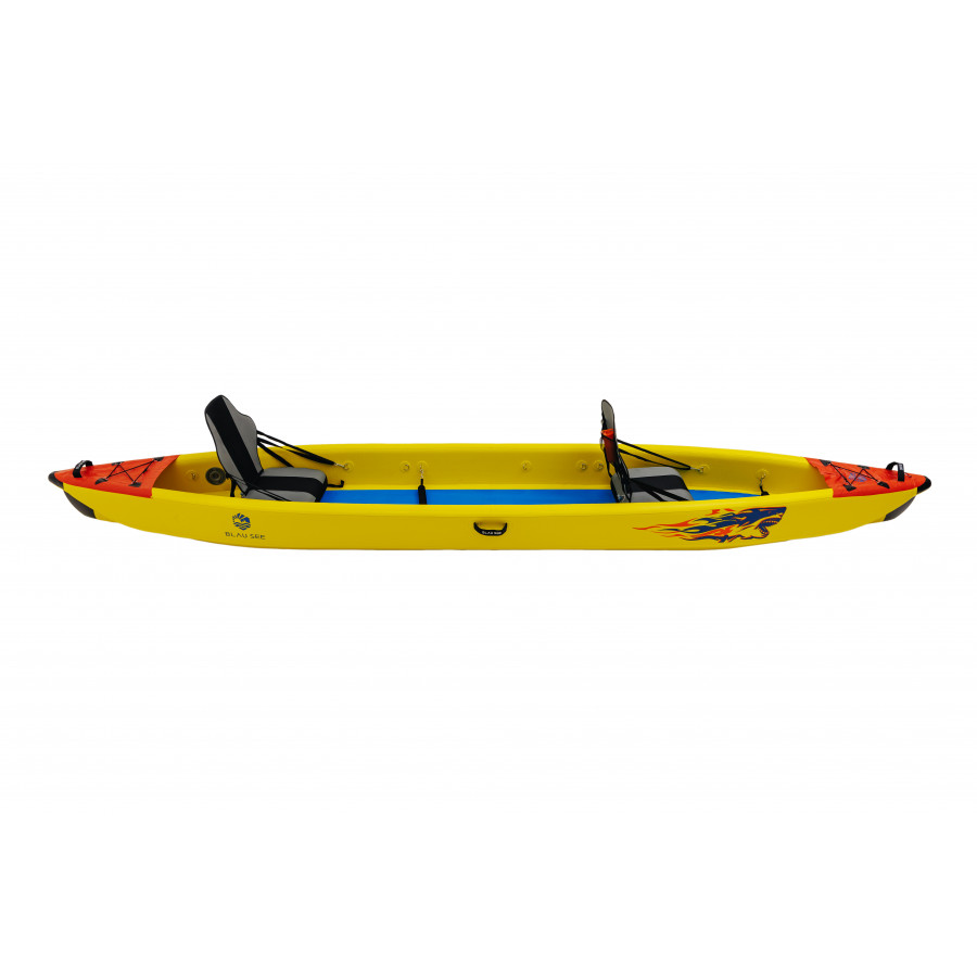 Надувной каяк двухместный Blau See Shark-2 Expedition